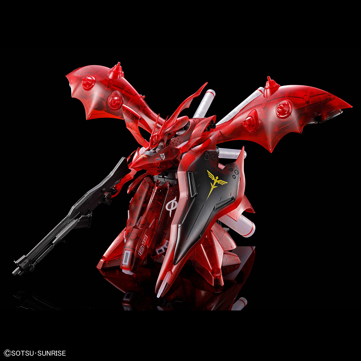レビュー】HG 1/144 MSN-04Ⅱ ナイチンゲール [クリアカラー]【ホビー